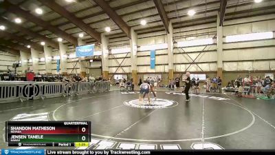 170 lbs Quarterfinal - Shandon Matheson, Nevada vs Jensen Tanele, Hawaii
