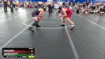 110 lbs Finals (2 Team) - Brendan Kinley, Rogue Wrestling vs Alex Baden, Ohio Gold 24k