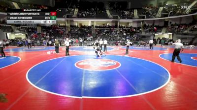157-6A Cons. Round 2 - Zane Bovenizer, West Forsyth vs Artur Arutyunyants, Forsyth Central