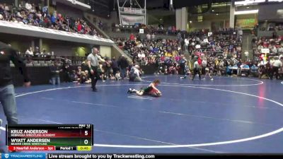 60 lbs Champ. Round 1 - Kruz Anderson, Nebraska Wrestling Academy vs Wyatt Andersen, Beaver Creek Wrestling