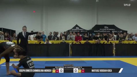 Mateusz Bogdan Kuca vs Joseph Ernesto Chimbolema Moroch 2026 Pan IBJJF Jiu-Jitsu No-Gi Championship