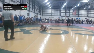 106 lbs Owen Bond, RED LION WRESTLING CLUB vs Aiden Dalton, REAL LIFE WRESTLING CLUB