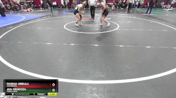 140 lbs Champ. Round 2 - Ava Mendoza, Terra Nova vs Mariah Arbulu, San Benito