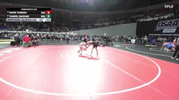 6A Boys 106 lbs Cons. Round 3 - Yandel Basham, North Salem Boys vs Kavin Yamada, Clackamas Boys