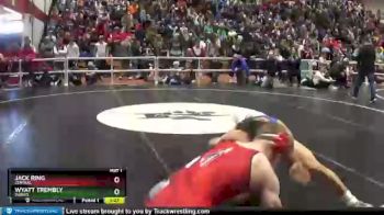 170 lbs Semifinal - Wyatt Trembly, Dubois vs Jack Ring, Central