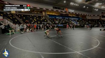 132 Silver B Round 1 - Brennan McCarter, DeKalb vs Jayden Cornell, Freedom