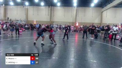 235 lbs Final - Kinea Moore, RPA Head Hunters vs Cerenity Whiting, Not Plain Jane's - Pink