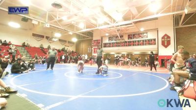 83 lbs Semifinal - Liliana Mendez, NORTH DESOTO 9u vs Grayson Phillips, Team Tulsa Wrestling Club