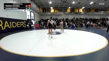 145 lbs Semifinal - Lilianna Mendez, Irvine vs Jestinah Solomua, Corona