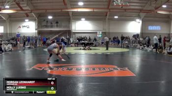 115 lbs Cons. Semi - Morgan Leonhardt, GIBSONBURG vs Molly Luebke, BROOKVILLE