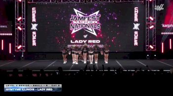 GymTyme Illinois - Lady Red [2026 L4 Senior - Small - B DAY 2] 2026 JAMfest Cheer Super Nationals