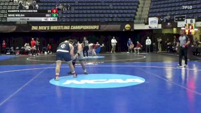 285 lbs Prelim - Mike Welsh, SUNY Brockport vs Kamdyn Dorchester, Ithaca