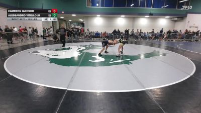 120 lbs Round Of 128 - Cameron Jackson, CA vs Alessandro Vitello Jr, GA