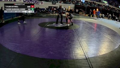 120 lbs Consolation - Tyler Kittrell, Bamberg-Ehrhardt vs Xavier Barbossa Gomez, Fairfield Central