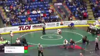 96 lbs Round Of 16 - Nicholas McGarrity, Peters Twp. vs Daniel Smith, Connellsville