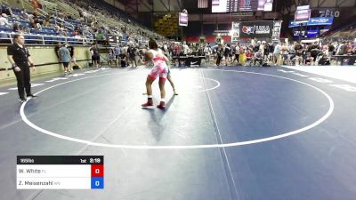 165 lbs Cons 64 #2 - Willie White, FL vs Zachary Meisenzahl, WV