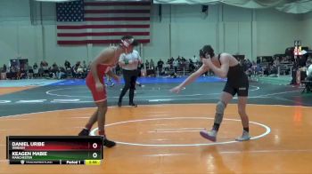 149 lbs Quarterfinal - Keagen Mabie, Manchester vs Daniel Uribe, Wabash