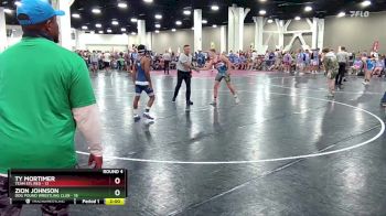 144 lbs Round 4 (6 Team) - Zion Johnson, Dog Pound Wrestling Club vs Ty Mortimer, Team STL Red