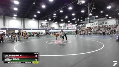 285 lbs Semifinal - Jaeden Rodriguez, Temecula Valley vs Nathan Garcia, Chaparral