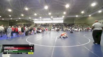 144 lbs Cons. Round 1 - Isaak Zollinger, East Idaho Elite vs Landon Hill, Brighton Wrestling Club