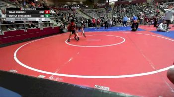 67 lbs Cons. Semi - Silas Church, Honey Badger Wrestling Club vs Bently Stracener, Gravette Wrestling Club