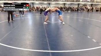 Elite 165 lbs Cons. Round 3 - Matthew Smith, Loras vs Blake Delsman, Wisconsin-Platteville