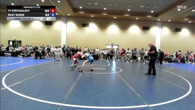 120 lbs Cons. Round 3 - Ty Strychalsky, New York vs Riley Burke, New Jersey