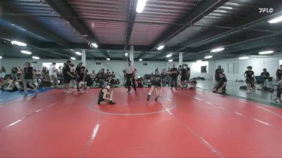 92 lbs Round 2 (6 Team) - Traiano Dandeneau, East Carolina Elite vs Maverik Wilson, The Compound