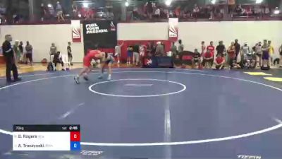 70 kg Round Of 64 - Benny Rogers, New York vs Andrew Troczynski, Pennsylvania RTC