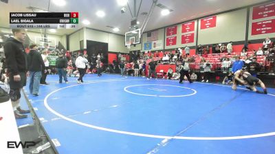 144 lbs Consi Of 4 - Jacob Lissau, Bishop Kelley vs Lael Sigala, Bookert T Washington