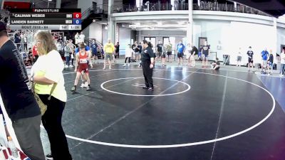 84 lbs Quarters - Calihan Weber, Demolition Wrestling Club vs Landen Barnett, Michigan