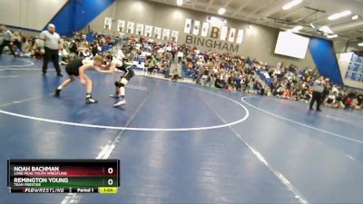 79 lbs Champ. Round 3 - Noah Bachman, Lone Peak Youth Wrestling vs Remington Young, Team Prestige