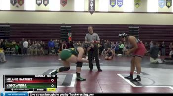 188-198 lbs 1st Place Match - Gwen Canney, Cedar Rapids Kennedy vs Melanie Martinez, Ankeny