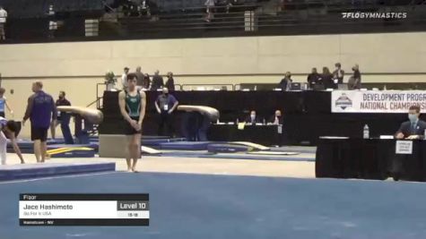 Jace Hashimoto - Floor, Go For It USA - 2021 USA Gymnastics Development Program National Championships