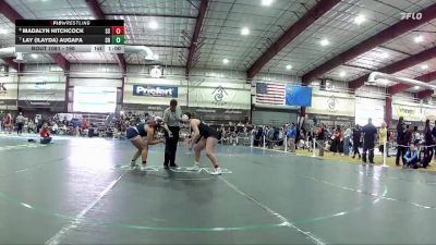 190 lbs Cons. Round 1 - Madalyn Hitchcock, Spanish Springs vs Lay (Ilayda) Augafa, Shadow Ridge