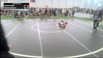 52 lbs Round Of 16 - Mason Adams, Way Out West vs Mason Elario Jr, Aniciete TC