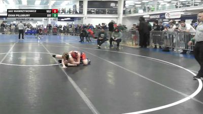 86 lbs Round Of 16 - Jax Wawrzynowicz, Wolfgang Wr Ac vs Evan Pillsbury, Dirty Den WC