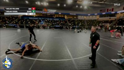 157 lbs Quarterfinal - Nolan Fellers, Bondurant-Farrar vs Nolan Vogel, Joliet (Catholic Academy)