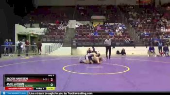 157 lbs Cons. Round 1 - Jacob Hanssen, Buena Vista University vs Jake Larson, Augustana College (Illinois)