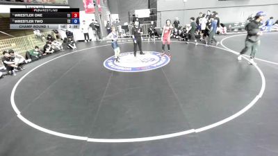 106 lbs Rey Villarreal, LAWA - Los Angles Wrestling Association vs Josiah Martinez, KTWA-Kings-Tulare Wrestling Association