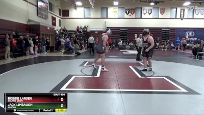 285 lbs Round 2 - Jack Limbaugh, Algona vs Robbie Larsen, Roland-Story