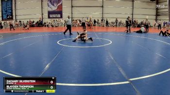 72 lbs Rd# 10- 4:00pm Saturday Final Pool - Blayden Thompson, NCWAY National Team vs Zachary Silverstein, PA Blue