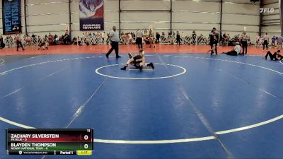 72 lbs Rd# 10- 4:00pm Saturday Final Pool - Blayden Thompson, NCWAY National Team vs Zachary Silverstein, PA Blue