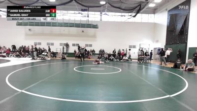 126 lbs Consi Of 8 #2 - Jared Saludes, Jonathan Law vs Samuel Gray, Griswold/Wheeler