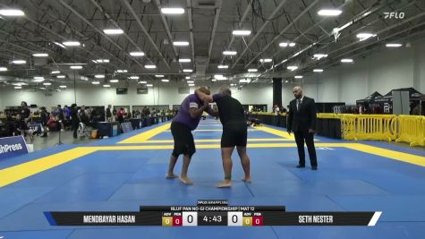 Hasan I. Underwood vs Nestor Rafael Escribano 2026 Pan IBJJF Jiu-Jitsu No-Gi Championship