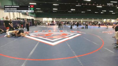 138 lbs Consi Of 32 #1 - Kamdyn Borrero, PA vs James Sievers, GA