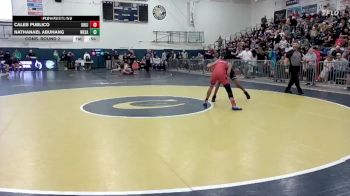 120 lbs Cons. Round 2 - Nathanael Abuhang, West Salem vs Caleb Publico, Oregon City