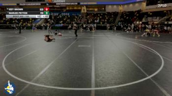 155 lbs Champ. Round 2 - Marlee Peyton, Prairie, Cedar Rapids vs Izzy Brown, Iowa City High