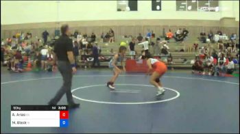 50 kg Consi Of 16 #1 - Arieana Arias, Team California vs Madeline Black, Team Iowa
