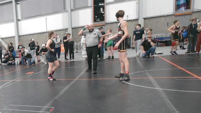 121.4-122.6 lbs Champ. Round 3 - Carson Cook, Moses Lake Wrestling Club vs Bristol Dillard, Lewiston Wrestling Club